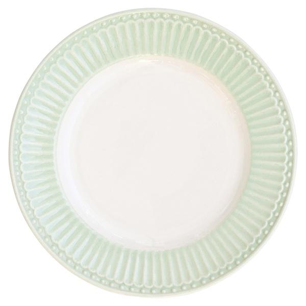 Тарелка десертная Alice pale green, 17,5 см