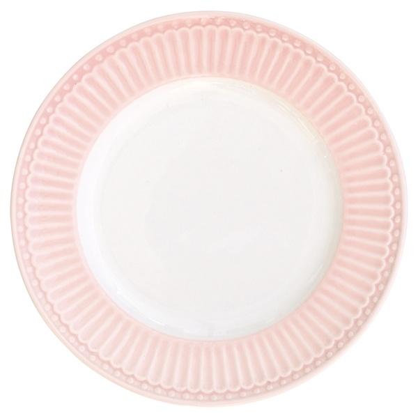 Тарелка десертная Alice pale pink, 17, 5 см