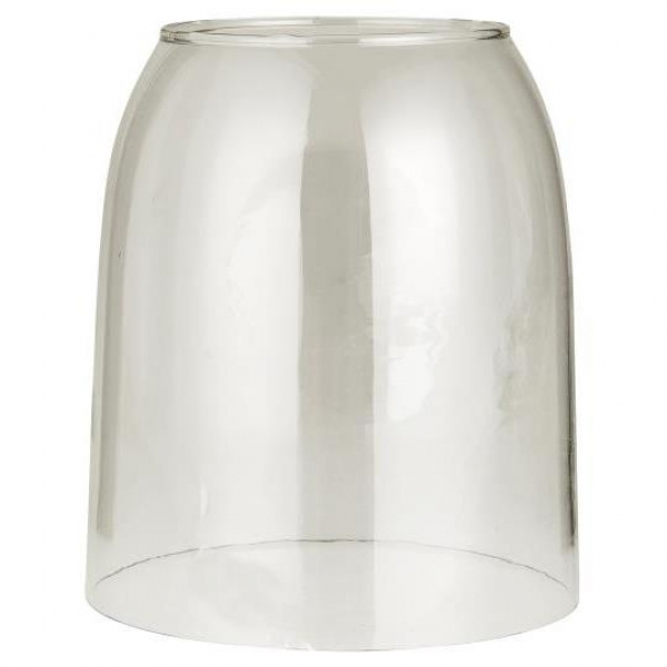 Стеклянный купол для подсвечника с большим отверстием сверху hand-blown 16 см