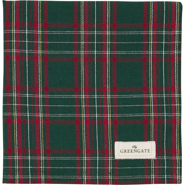 Салфетка Dagmar check green 40*40 см