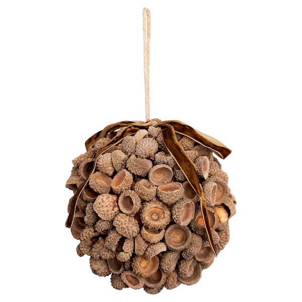 Новогодний шар Acorn brown large