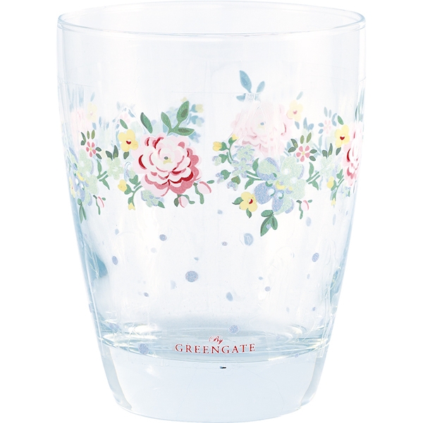 Стакан стеклянный Laura white 300ml