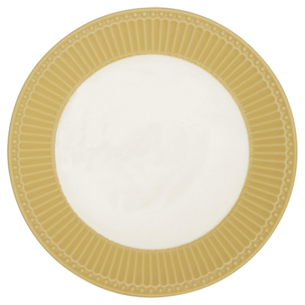 Тарелка Alice honey mustard, 23 см