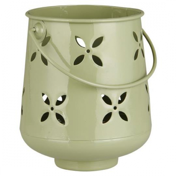 Подсвечник f/tealight w/handle green