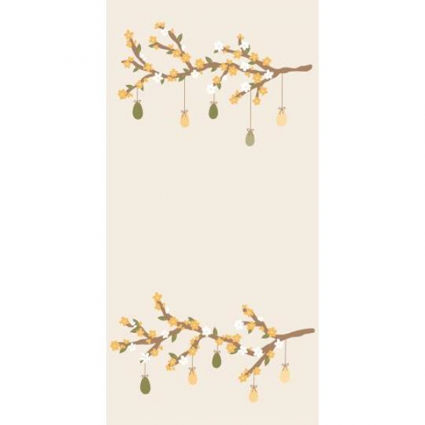 Салфетки бумажные Easter garland 40х40 см, 16 шт