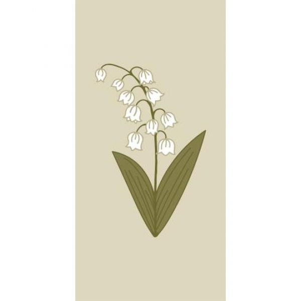 Салфетки бумажные Lily of the valley 40х40 см, 16 шт