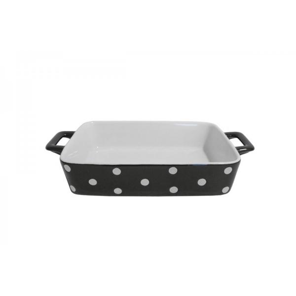 CHARCOAL SMALL WITH DOTS