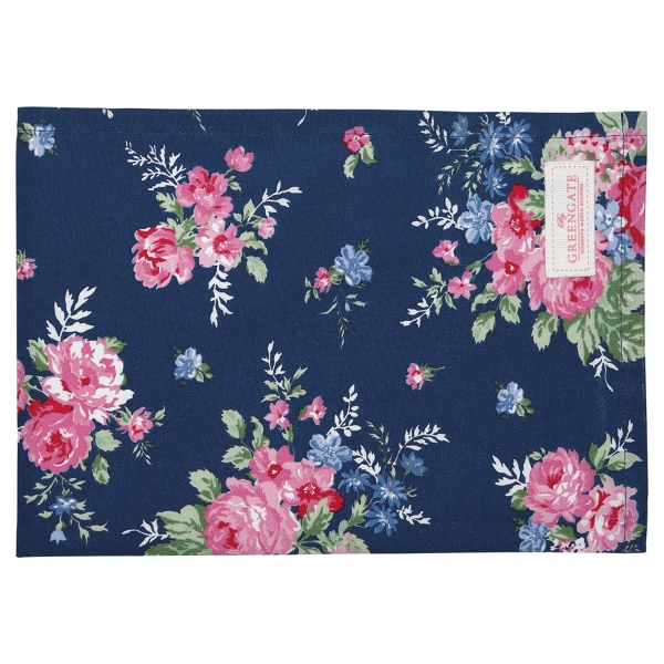 Наволочка Rose dark blue 30x50 см