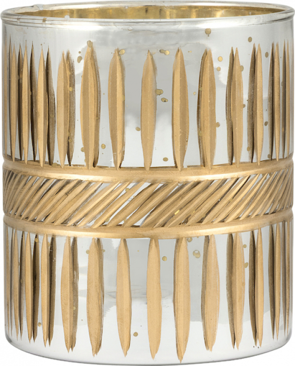 Подсвечник Antique cutting gold medium