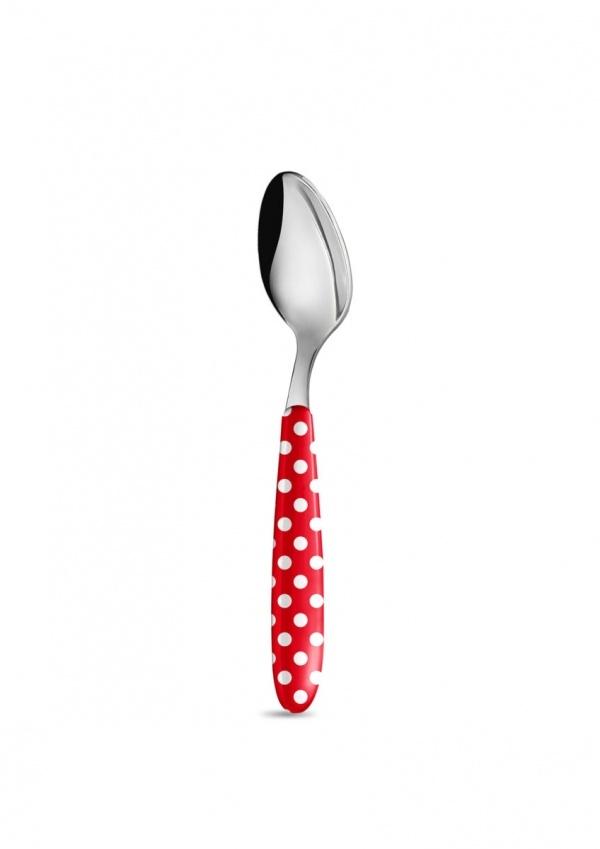 Ложка чайная Red with dots