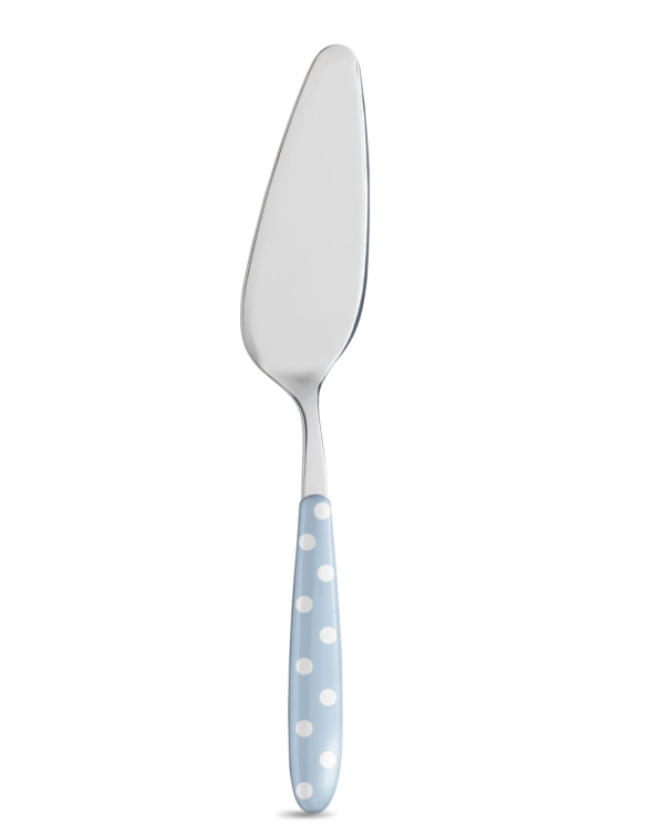 Лопатка для торта Pastel blue with dots