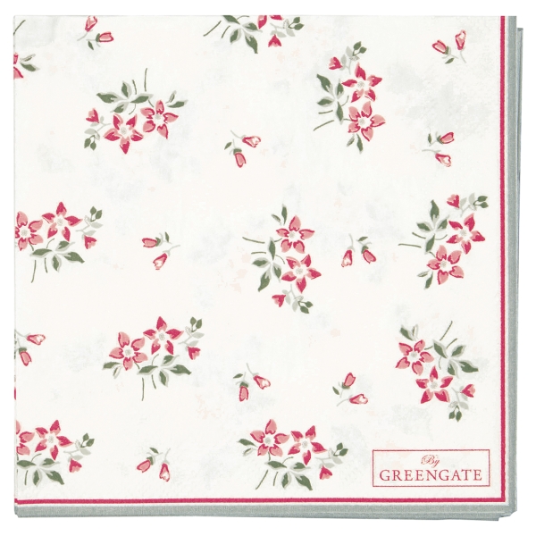 Салфетки бумажные Avery white 25х25 см 20 шт