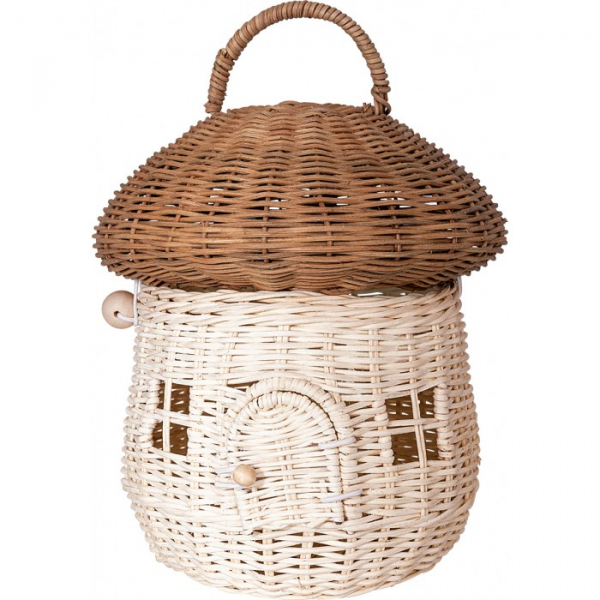 Корзина Mushroom house nature large