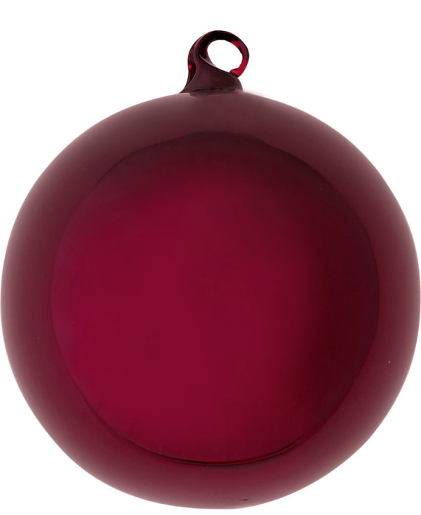 Новогодний шар Winter red large