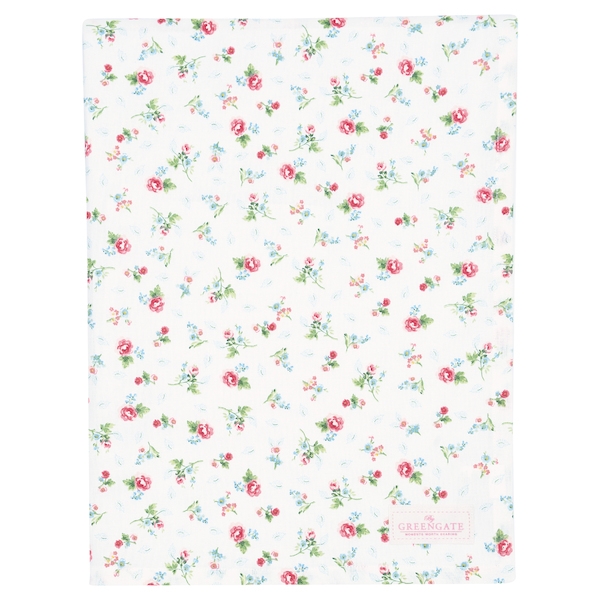 Скатерть Alma petit white 100х100 см
