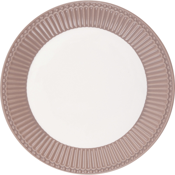 Тарелка Alice hazelnut brown