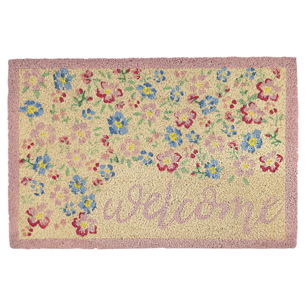 Коврик Portia flowers white 40х60 см