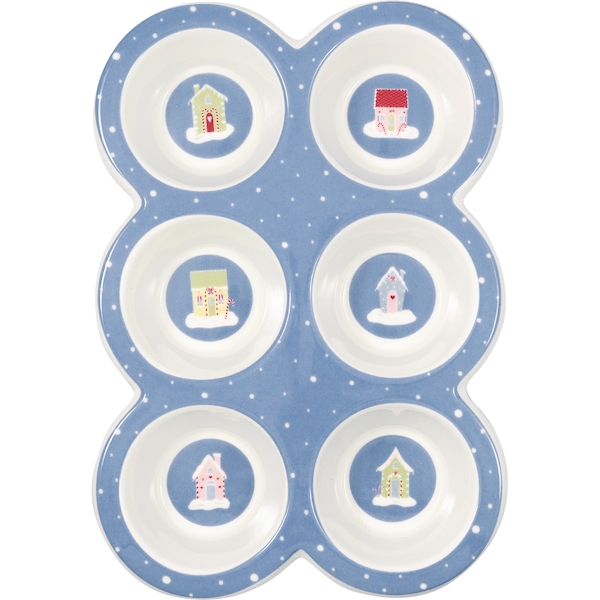 Форма для маффинов Laura christmas dusty blue