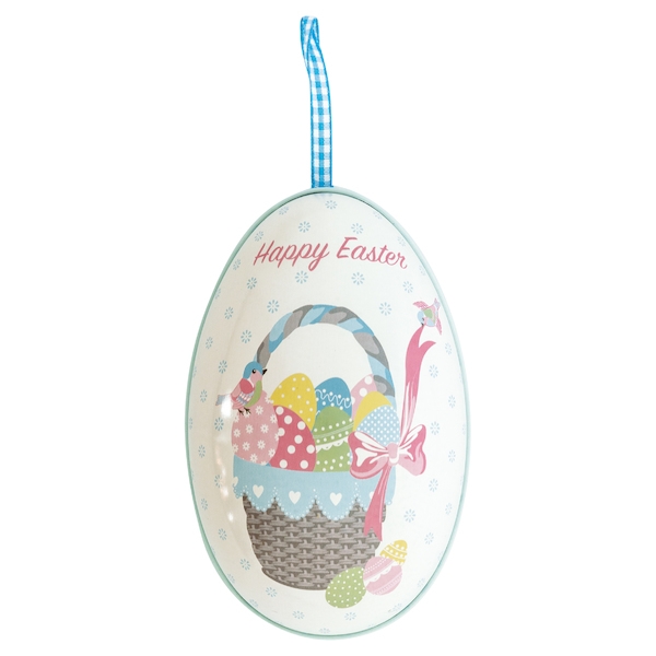 Набор банок в форме яйца Alma easter white 2 шт