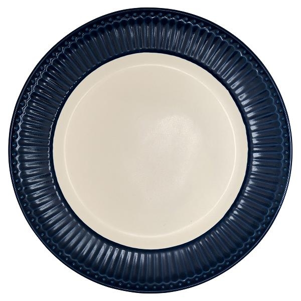 Тарелка Alice dark blue, 23см