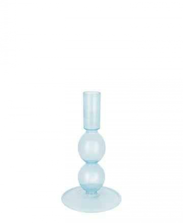 Подсвечник cylinder pale blue medium