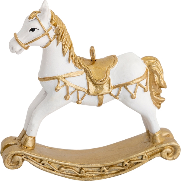 Фигурка Rocking horse white small