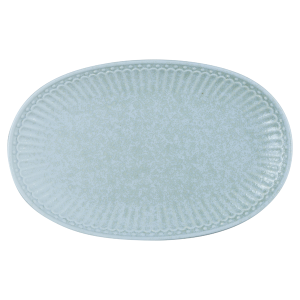 Тарелка для печенья Alice ice blue 23 см