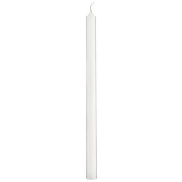 Свеча длинная white