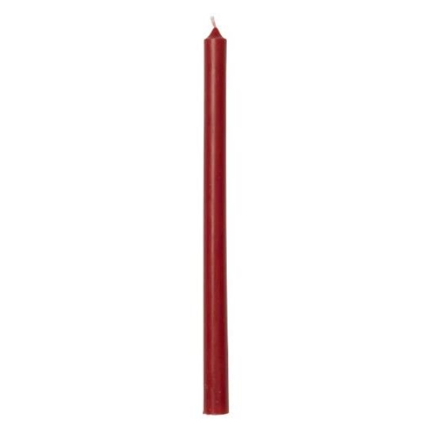 Свеча длинная red