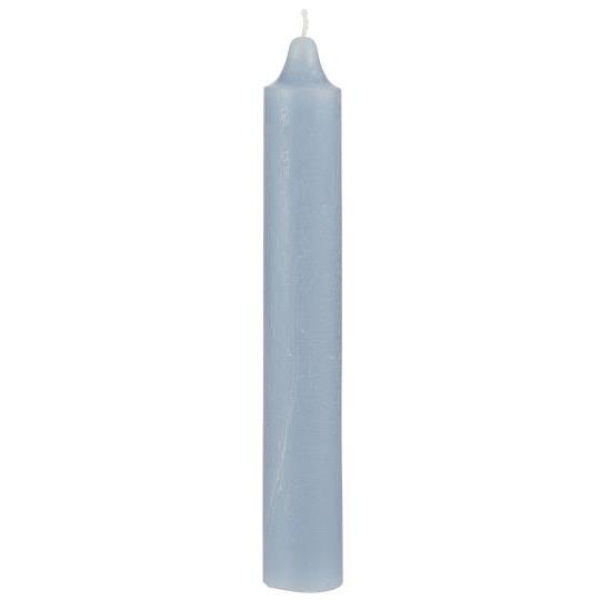 Свеча Rustic light blue 25 см