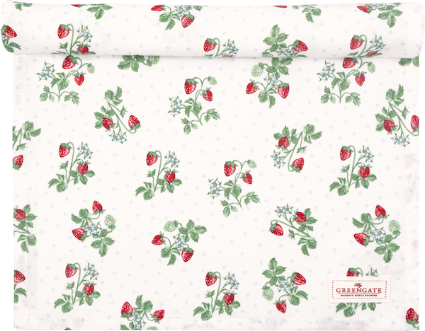 Столовая дорожка Berry white 45*140 см
