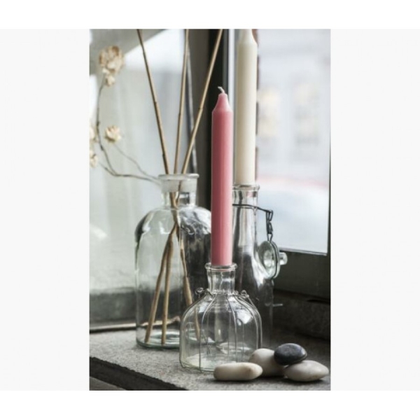 Свеча длинная dusty pink