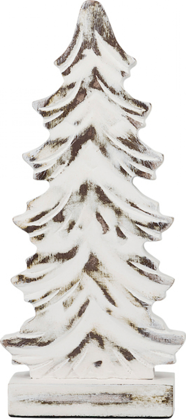 Украшение Christmas tree Winter white small