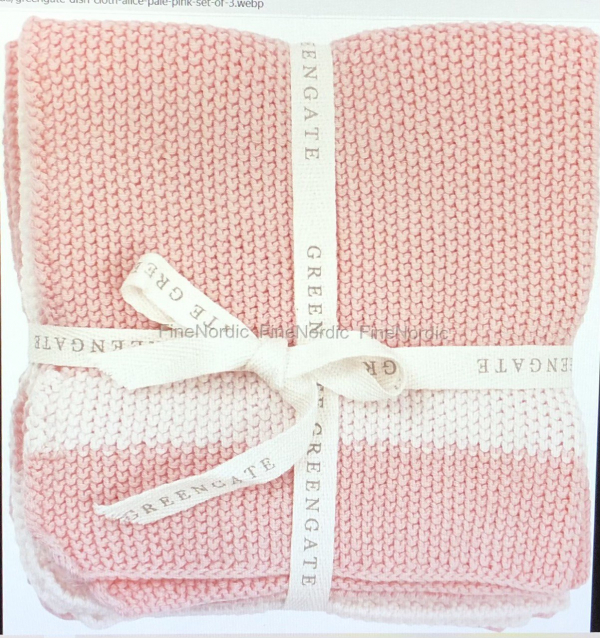 Набор салфеток Alice pale pink 32х32 см 3 шт